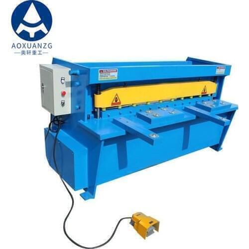 China manufacture Q11-1.5*1700mm electric cutting machine Thickness 1.5mm