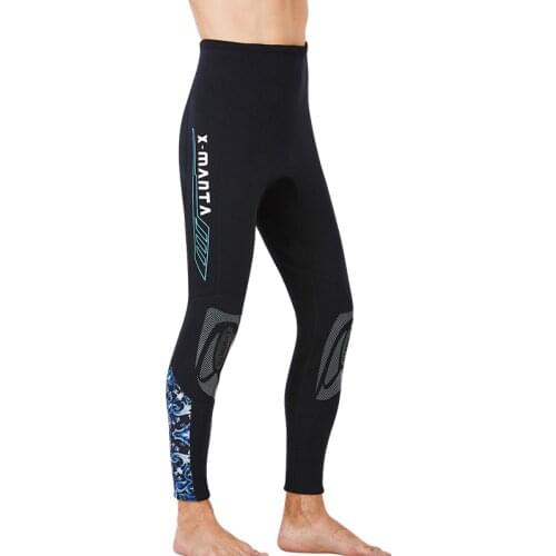 Mens Womens Wetsuit Swimming Pants - Dive Skins Compression Swim Kayaking Paddling Surf Tights Leggings Pant UPF 50+ Sun UV