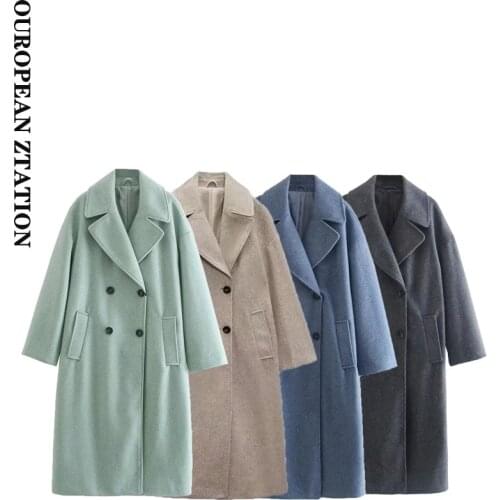 Женские шерстяные пальто OUROPEAN ZTATION China At AliExpress