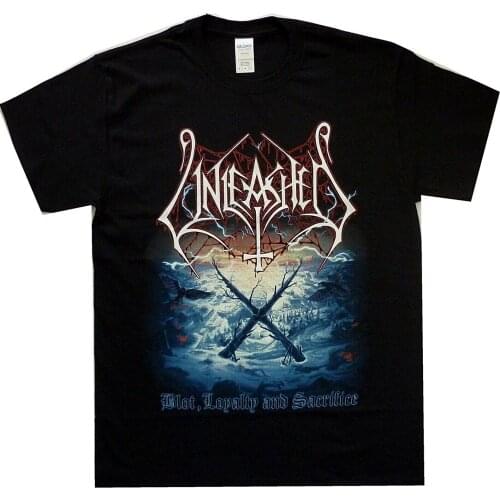 Unleashed Blot Loyalty And Sacrifice Shirt S-XX Death Metal Band T-Shirt Officl