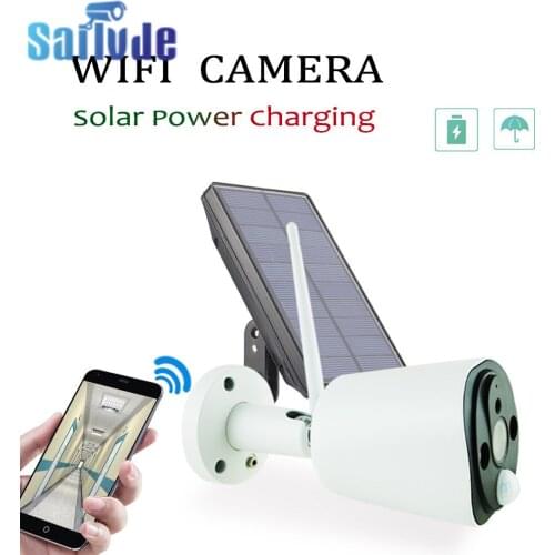 WiFi High Definition Low Power Consumption Solar Surveillance Camera Waterproof Temperature Outdoora Video Surveillance Ip Camer