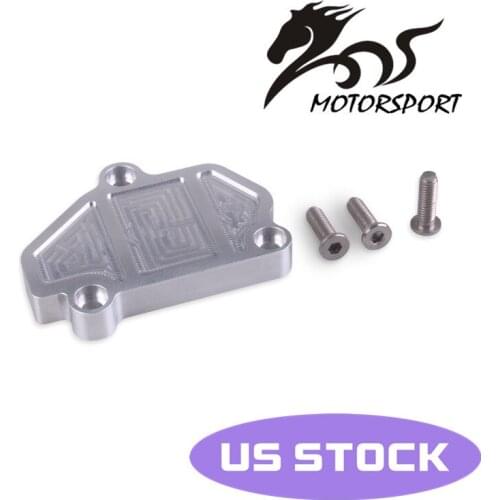 High quality metal Billet B-Series Vtec Block Off Plate for Honda Acura Silver Car Accessories