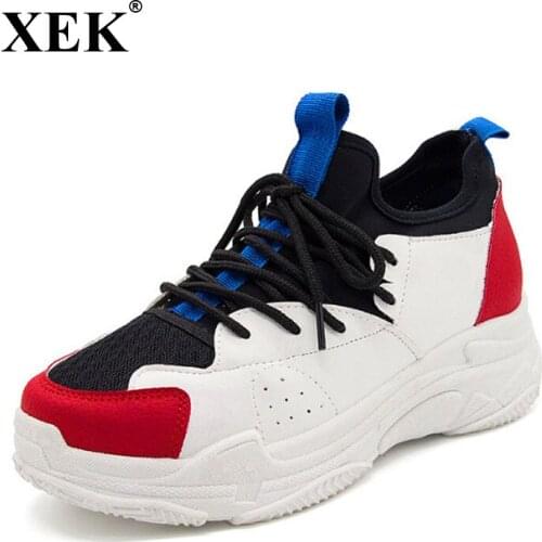 XEK New Women Running Shoes Athletic Outdoor Walking Jogging Shoes Breathable Sneakers For Women GSS59