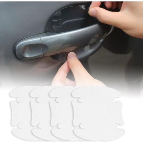 70% HOT SALES 4Pcs Clear Universal Auto Car Door Handle Anti-Scratch Protective Film Cover