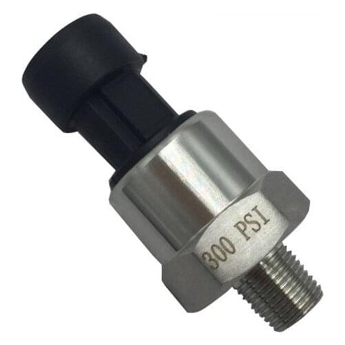 1piece 0-300 PSI Sensor Oil Fuel Air Water Pressure Transducer DC 5V~12V 1/8'' NPT