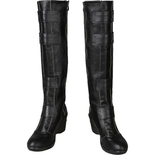 Widow 2020 Cosplay Costume Superheroine Natasha Romanoff Long Boots For Women Fancy Halloween Party Shoes Feet Accessories