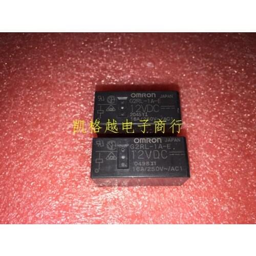 5pcs G2RL-1A-E 12VDC 16A-250V Relay