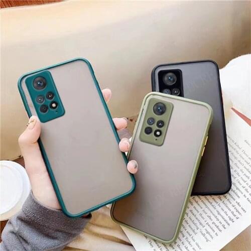For Cover Xiaomi Redmi Note 10 Pro Case For Redmi Note 10 Pro Shockproof Translucent Case For Redmi Note 10 Pro 10 Poco F3 Case