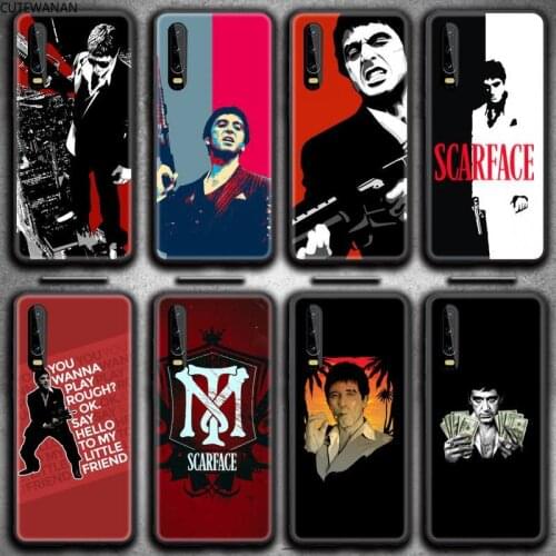 Scarface Tony Montana Phone Case for Huawei P20 P30 P40 lite E Pro Mate 30 20 Pro P Smart 2020 P10