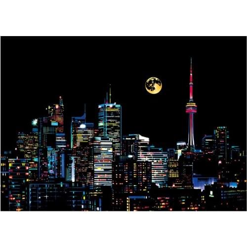 Art Painting Paper 10 Style Set Child Birthday Gifts Magic Magic Art Drawings Magic Scratch Paper With Drawing Stick Painting