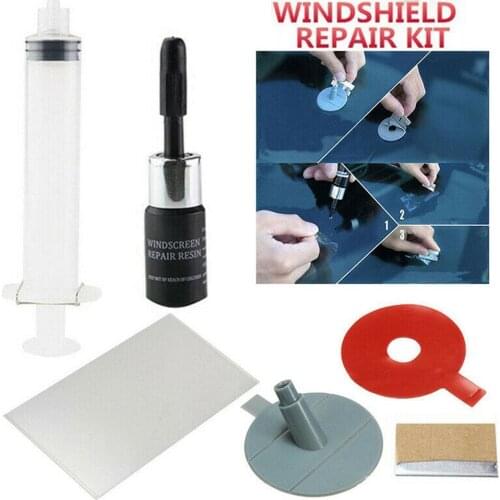 Car Glass Repair Tools Automobile Windscreen Windshield Crack Bullseye DIY Repair Accessories Chip Car-styling For Scratch A5A4