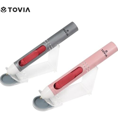 TOVIA Cute Cordless Glue Gun Mini Silicone Hot Melt Glue Gun Wireless Battery Hot Glue Gun for Crafts DIY Home Repairs