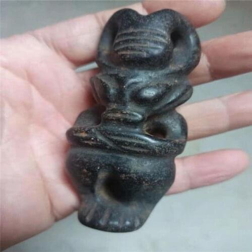 Collection of antique Hongshan iron meteorite