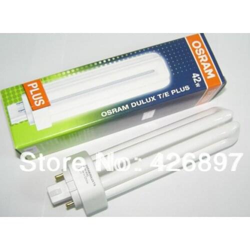 DULUX T/E PLUS 42W compact lamp tube,LUMILUX T/E 42W/830 Warm white,42W/840 Cool white, 4 pins 3U energy saving bulb
