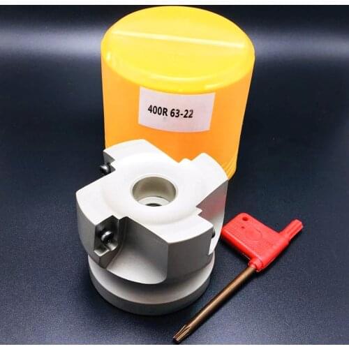 1PCS BAP400R 50-22-4T BAP400R 63-22-4T clamping type machining cutting end mill shank shoulder right angle milling cutter