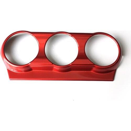 New ABS Chrome Style For Mazda CX-3 CX3 2016 2017 2018 Accessories Car Styling Air Conditioning AC Adjustment Swithch Cover Trim