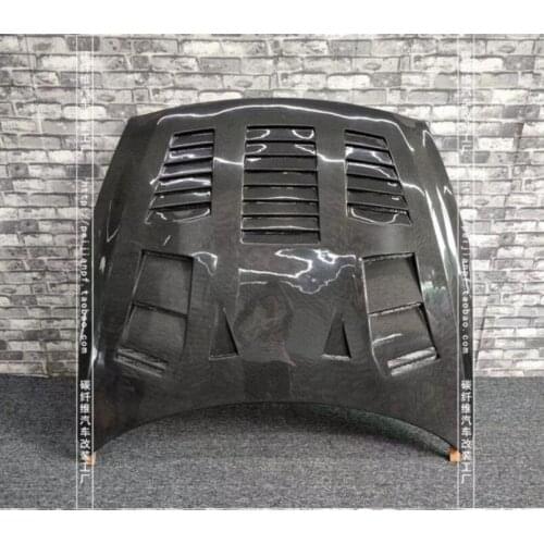 Real Carbon Fiber Front Engine Hood Vent Protector Cover For Nissan GTR R35 2008-2015