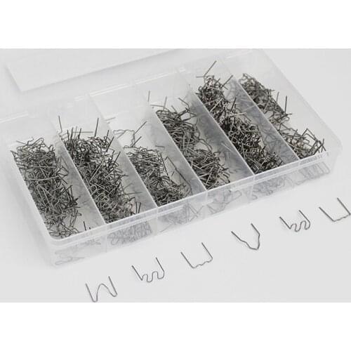 0.6mm flat staples 0.8mm wave inside corner outside corner pre cut hot stapler plastic welder car bumper repair soldering wire