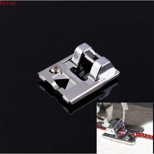 Pulaqi Machine Walking Foot Parts Braid Presser Foots Sewing Machine Foots Useful Cloth Applique Multi-function Household Sewing