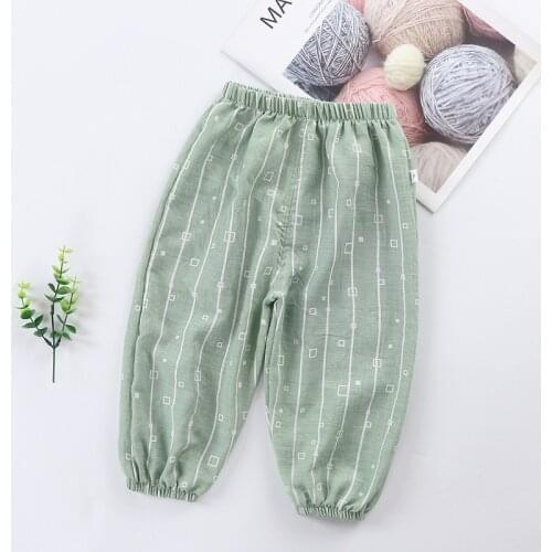 Linen Cotton Pants For 18M-6 Years Boys Girls Casual Sport Pant Toddler Baby Enfant Kids Children Trousers Kids Harem Pantalones