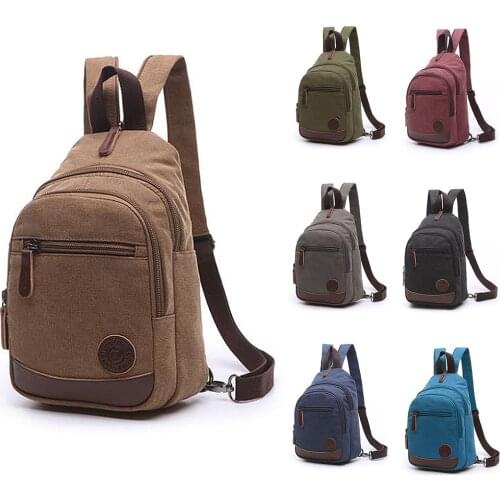 Canvas Shoulder Bag Casual Handbag Crossbody Bag for Women and men, Multi-function Pocket Design for Travel School Work