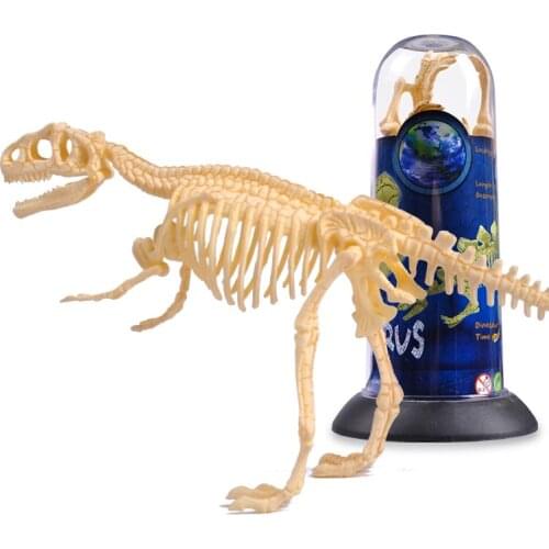 UKENN Dino fossil mold 18-26 cm length dinosaur skeleton model 3D dino puzzles 7671