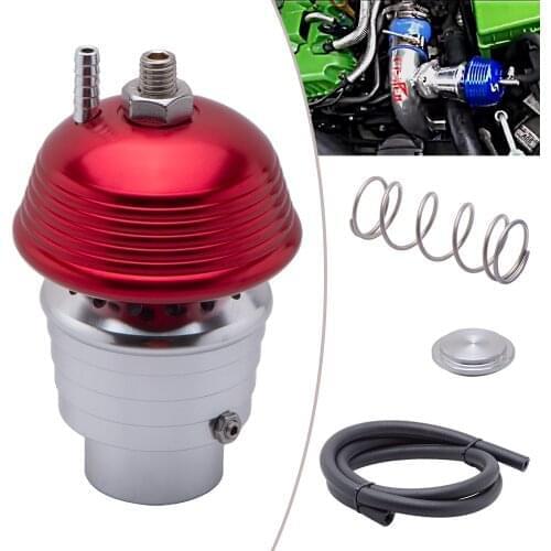 EBAY Hot sale Universal RED VERY LOUD Blow Off Valve Turbo system Billet Aluminum Piston BOV-SMax-01