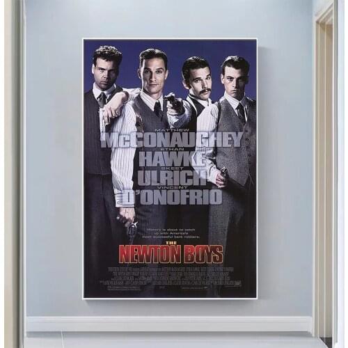V0872 The Newton Boys Vintage Classic Movie Wall Silk Cloth HD Poster Art Home Decoration Gift