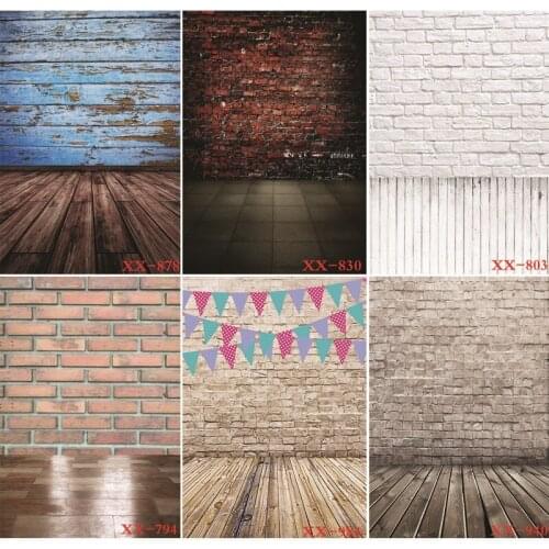 Vinyl Custom Photography Backdrops Prop Wall and floor Theme Photography Background #21179
