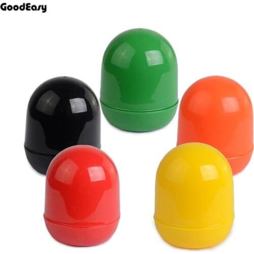 High Quality Anti Cheating Off Screen Dice Cup with Double Transparent Cover and Plastic Cover Color Cup with 6 Plastic Dices