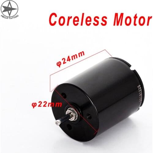 Japan Replaceable Coreless Motor 22X24 Tattoo Rotary Machine Motor replacement Tattoo motor For Tattoo Rotary Gun