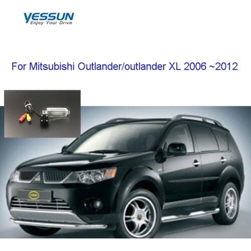 Yessun License plate camera For Mitsubishi Outlander OUTLANDER XL 2006 2007 2008 2009 2010 2011 2012 CCD license plate camera