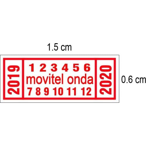 Custom Order Warranty Void Tamper-Evident Sticker, with Years Months and Your Brand Name On Destructive Paper, Item No.CU101