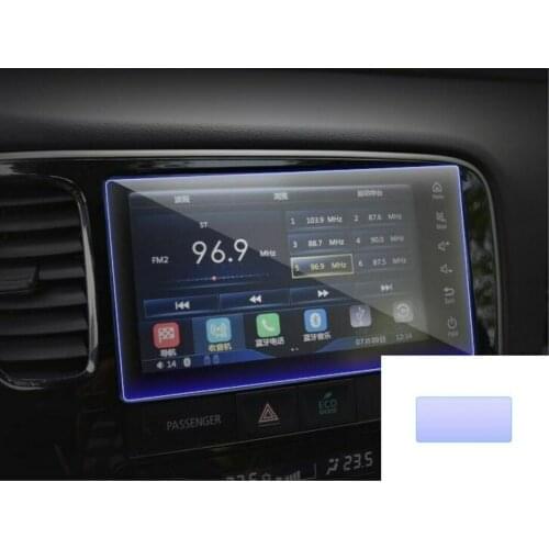 Car display Glass Screen Protector Cover Trim For Mitsubishi Outlander 2016-2019 car modification