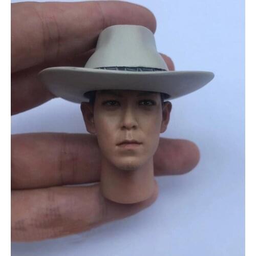1/6 male figure doll accessories bigbang Korea star Choi Seung Hyun TOP head sculpt with hat for 12" Action figure doll A0057