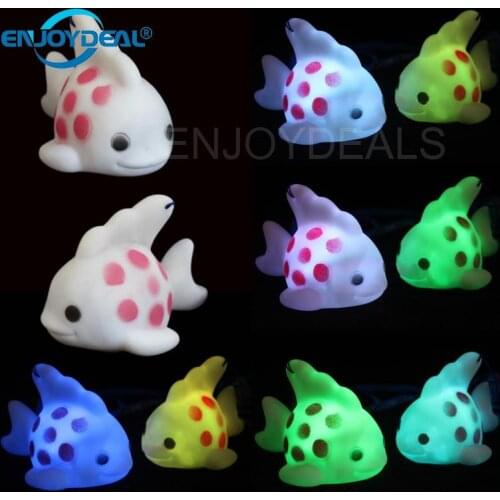 1Pc 7Colors Colorful LED Night Light Touch Sensor Light Home Bedroom Children Cute Night Lamp Light Changing Nightlight