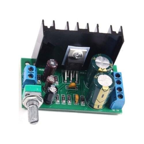 1PCS TDA2050 DC 12-24V 5W-120W 1 Channel Audio Power Amplifier Board