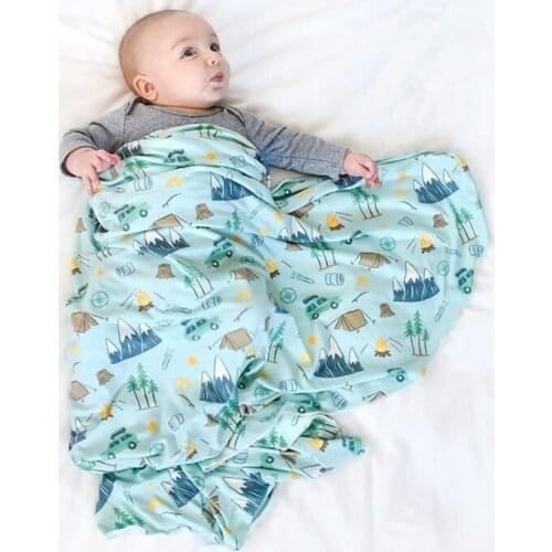 2 Pcs Newborn Swaddle Wrap+Headband Set Baby Infants Pure Cotton Receiving Blanket Sleeping Bag Hair Band Kit