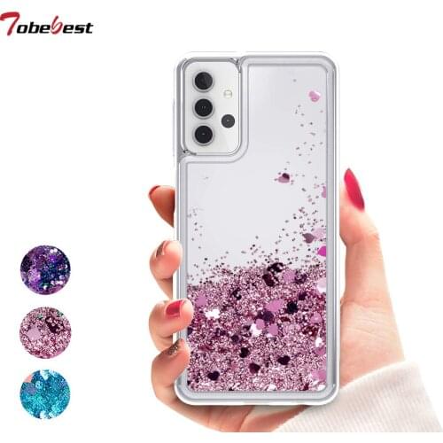 Glitter Liquid Case For Samsung Galaxy A02S A02 S Coque Fashion Dynamic Qicksand Star Cover Cover