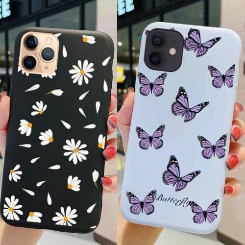 Case For Xiaomi Redmi 9C 9 C NFC Redmi9 Cases Fashion Flower Daisy Cover For Redmi 9 9c 9a Redmi9A 9C 9 Shockproof Soft Bumper
