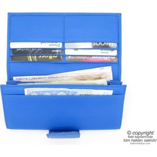 Genuine Leather Wallet | İsme Special Wallet | 19x9 | TM 970-3 Gift Wallet