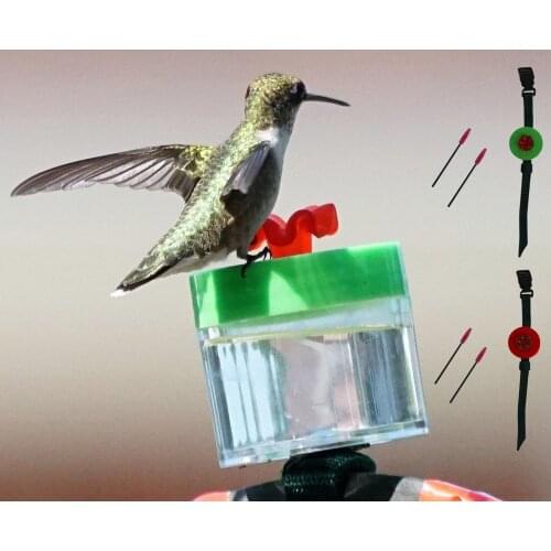 Creative Handheld Hummingbird Feeders, Hummingbird Wrist Feeder Perch Hand Feed With Adjustable Belt Bird Feeder
