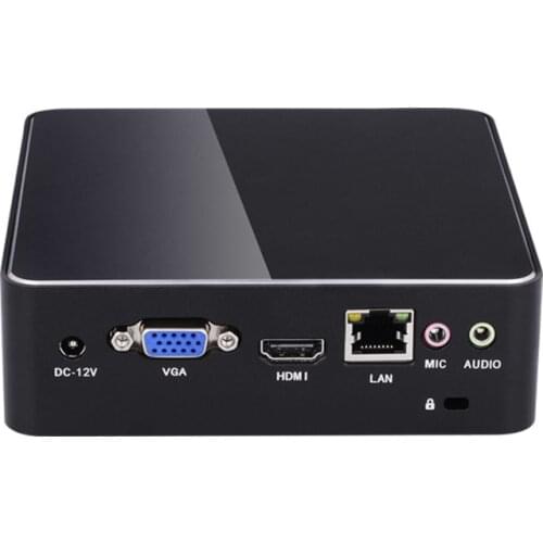 Intel Core i5 5200U Fan Dual Core Mini PC Windows 10 Nettop 4K HTPC Thin Client Desktop Computer NUC HDMI VGA WiFi Bluetooth
