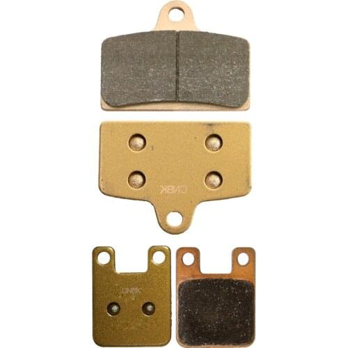 Brake Pads Set fit DERBI Street GPX1 50 2006 2007 2008 2009 2010 2011 2012 2013 2014 2015 Front Rear