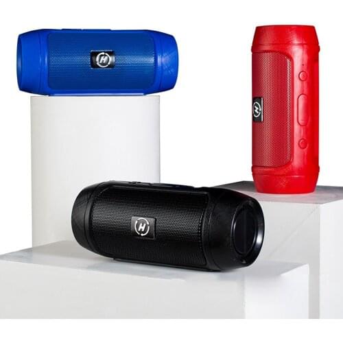 Portable Wireless Speaker Portable Stereo Bluetooth Speaker with Microphone Built-in for Home Outdoor Support