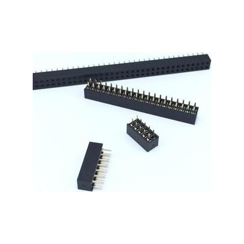 10PCS Pitch 2.0mm 2x3Pin-2x20Pin 4/6/8/10/12/14/16/18/20/24/26/30/40P Straight Male Shrouded PCB IDC Socket Box Header