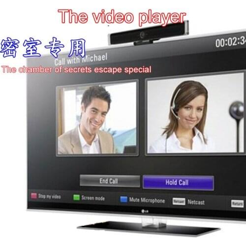 Real secret room escape props video player multi-channel video playback clues