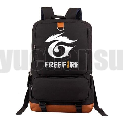 Free Fire Garena Backpacks Mochila Waterproof Back Pack Shooting Game Free Fire Schoolbag Men Travel Laptop Bag Back To School