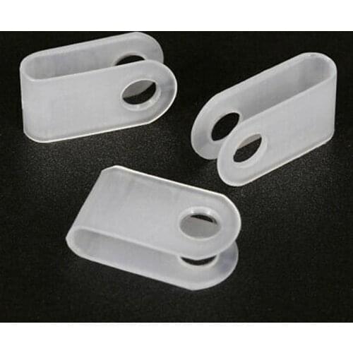 U-type Cable Clamp Organizer Cord Clips about Wire Management 3.3mmNylon