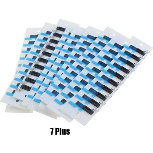 100pcs Ear Earpiece Speaker Anti-dust Mesh Rubber Gasket Adhesive Grill For iPhone 5 5S 6S 6 7 8 Plus 12 11 Pro X XS Max XR